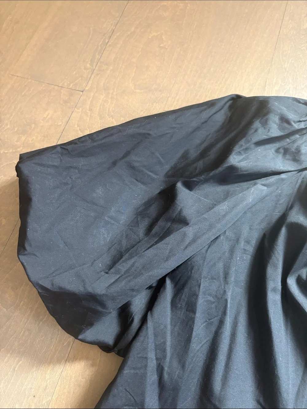 Black Madewell  V-Neck puff/ balloon sleeve Madewell